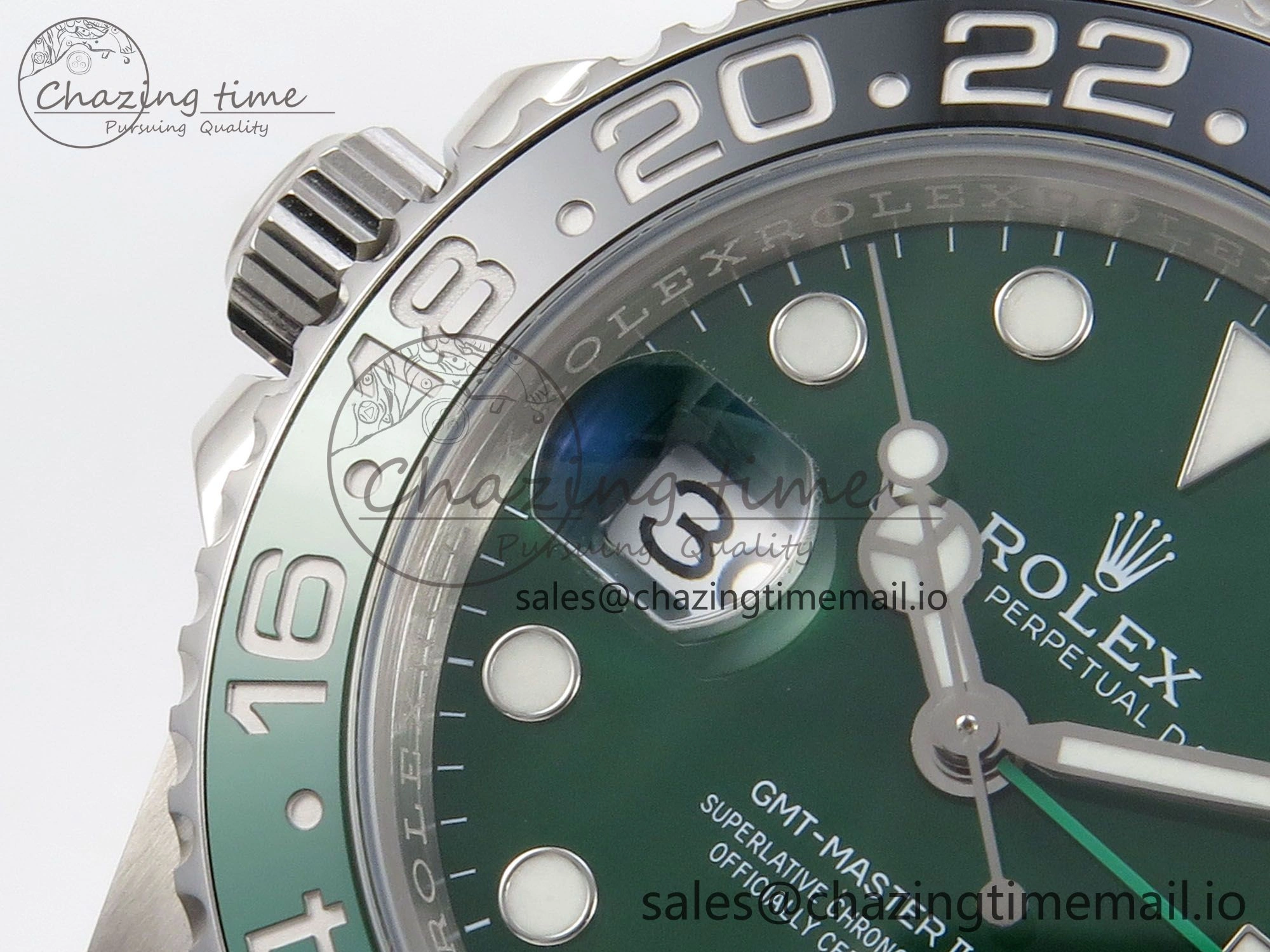 GMT-Master II 126729 VTNR Green Black Ceramic 904L 3EF 1:1 Best Edition on Jubilee Bracelet SH3285 CHS