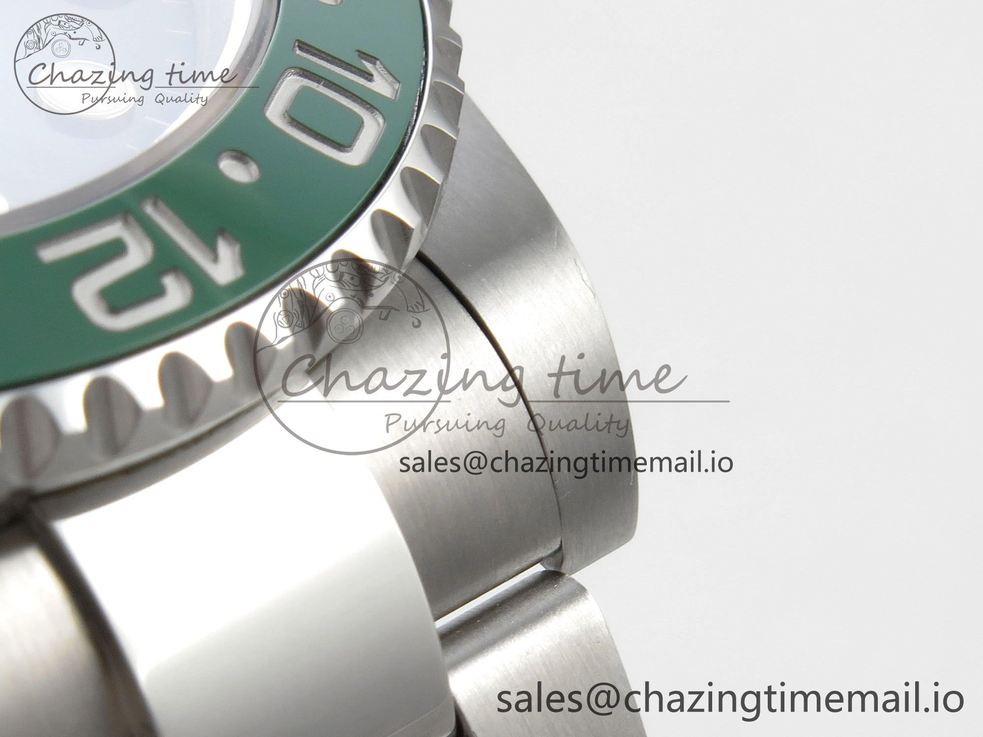 GMT-Master II 126729 VTNR Green Black Ceramic 904L 3EF 1:1 Best Edition on Oyster Strap SH3285 CHS