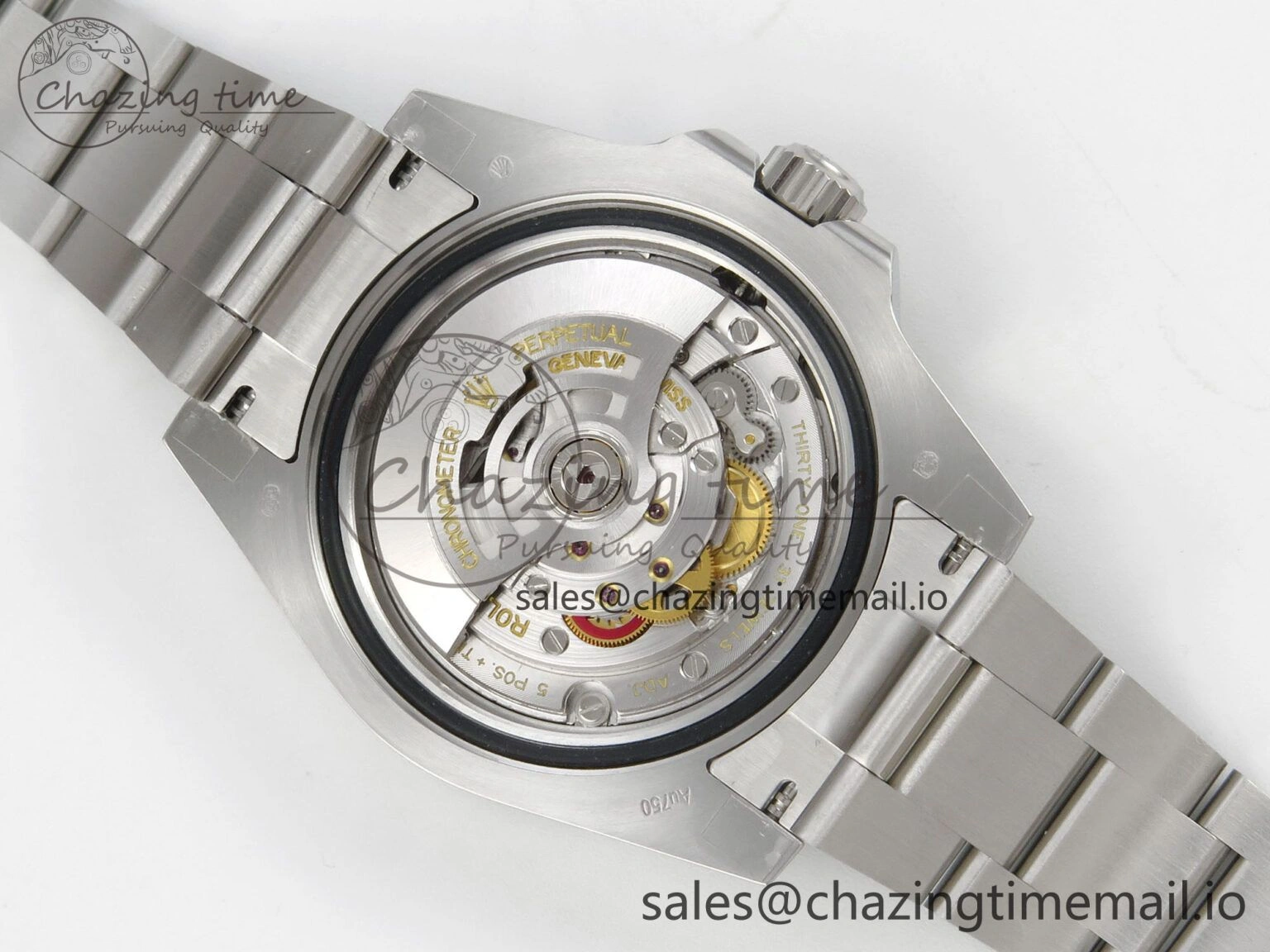 GMT-Master II 126729 VTNR Green Black Ceramic 904L 3EF 1:1 Best Edition on Oyster Strap SH3285 CHS