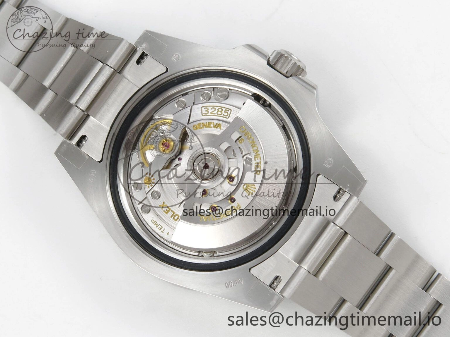 GMT-Master II 126729 VTNR Green Black Ceramic 904L 3EF 1:1 Best Edition on Oyster Strap SH3285 CHS