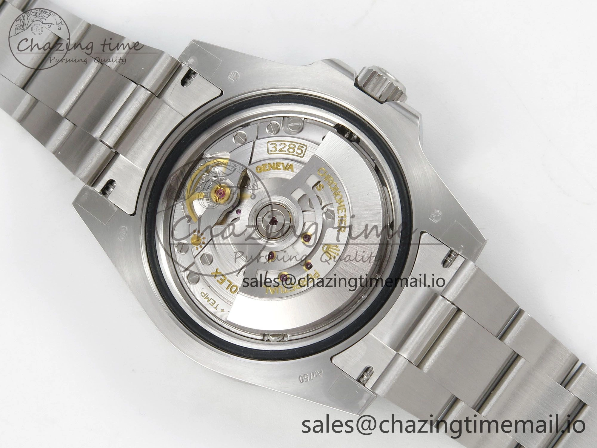 GMT-Master II 126729 VTNR Green Black Ceramic 904L 3EF 1:1 Best Edition on Oyster Strap SH3285 CHS