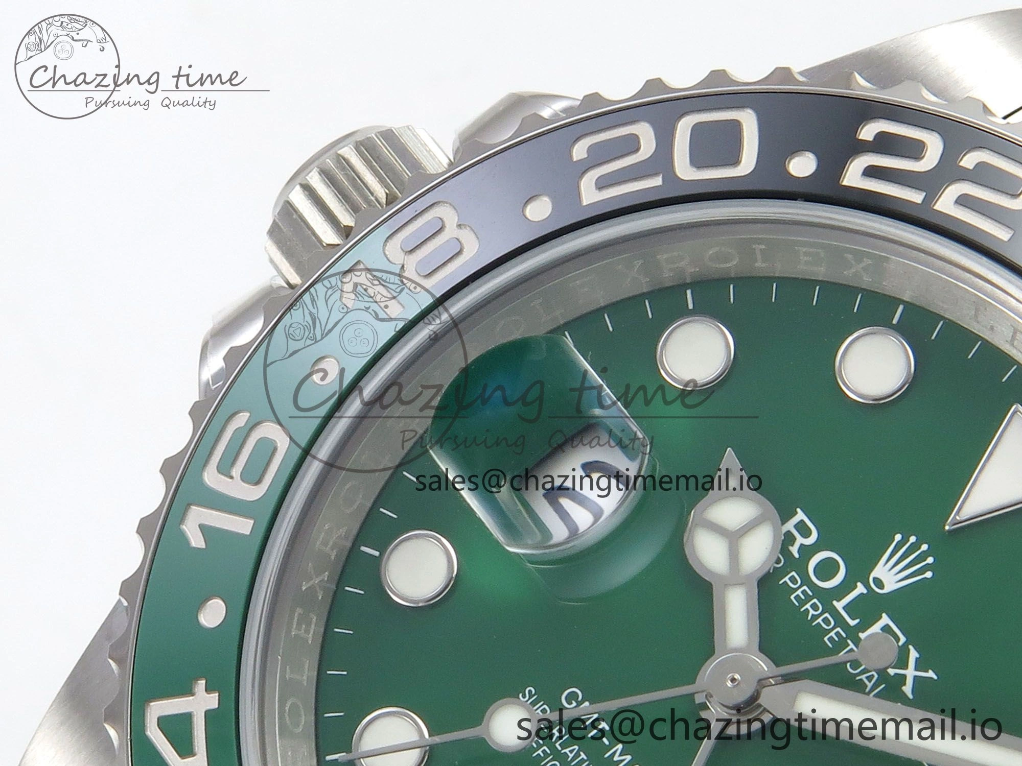 GMT-Master II 126729 VTNR SCF 1:1 Best Edition Green Dial On Oyster Bracelet SH3285 CHS