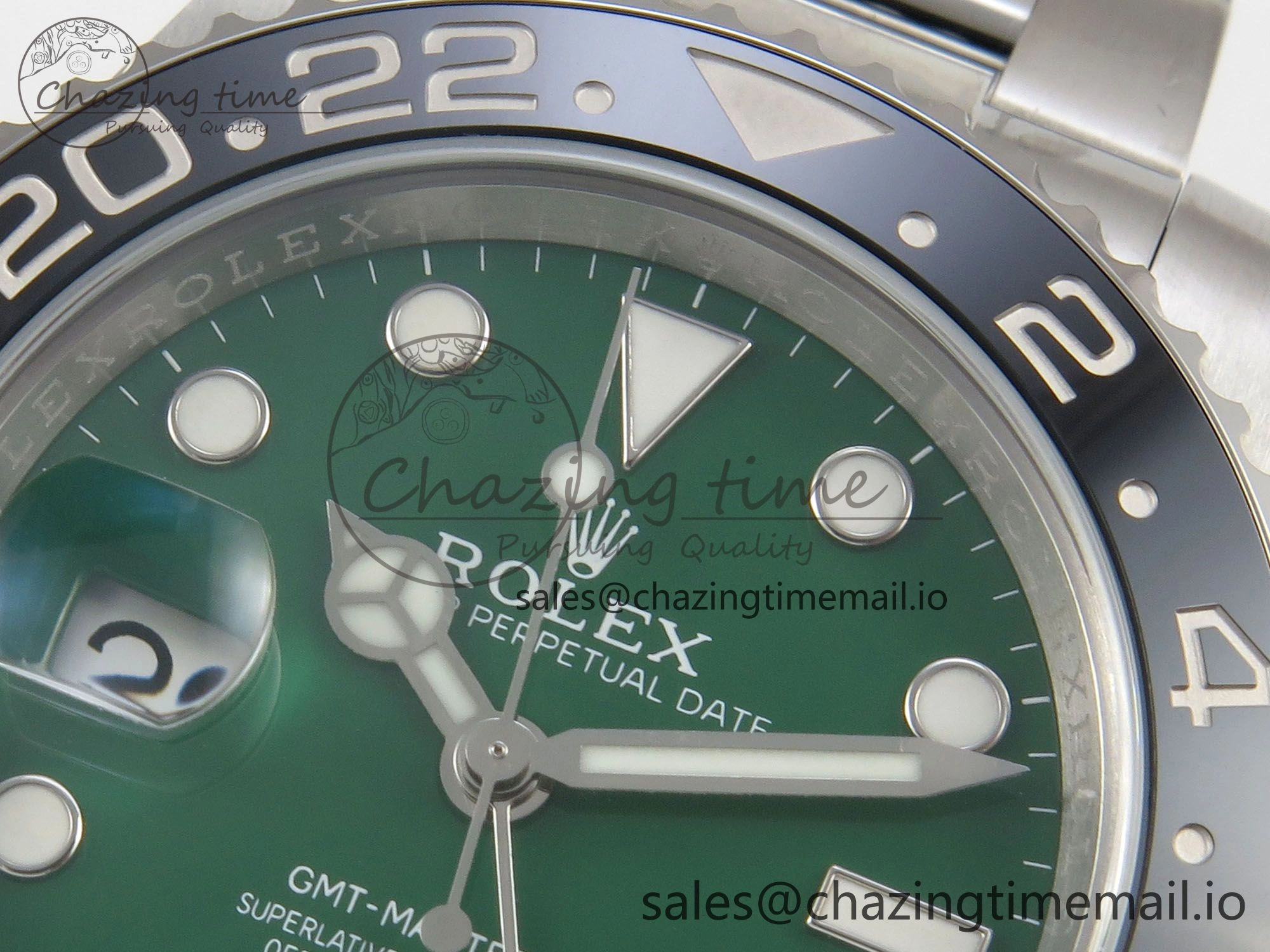 GMT-Master II 126729 VTNR SCF 1:1 Best Edition Green Dial On Oyster Bracelet SH3285 CHS
