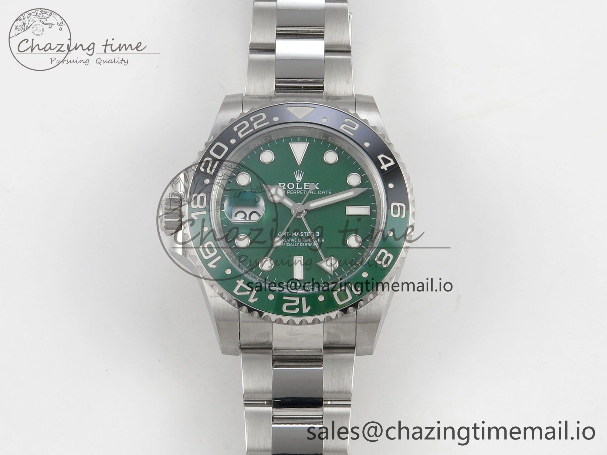 GMT-Master II 126729 VTNR SCF 1:1 Best Edition Green Dial On Oyster Bracelet SH3285 CHS
