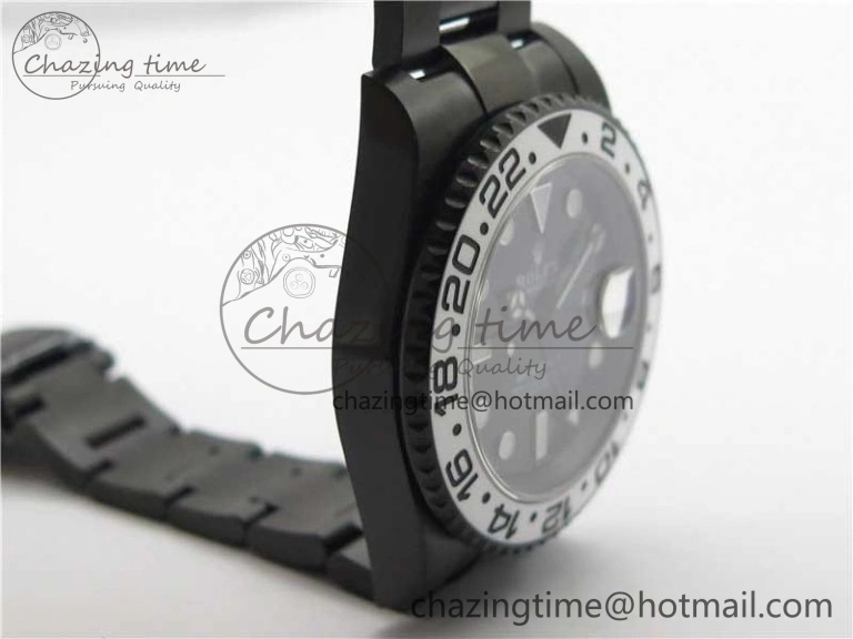 GMT-Master II Oreo PVD White Ceramic Bezel VRF 1:1 Best Edition Black Dial SA3186 CHS V2