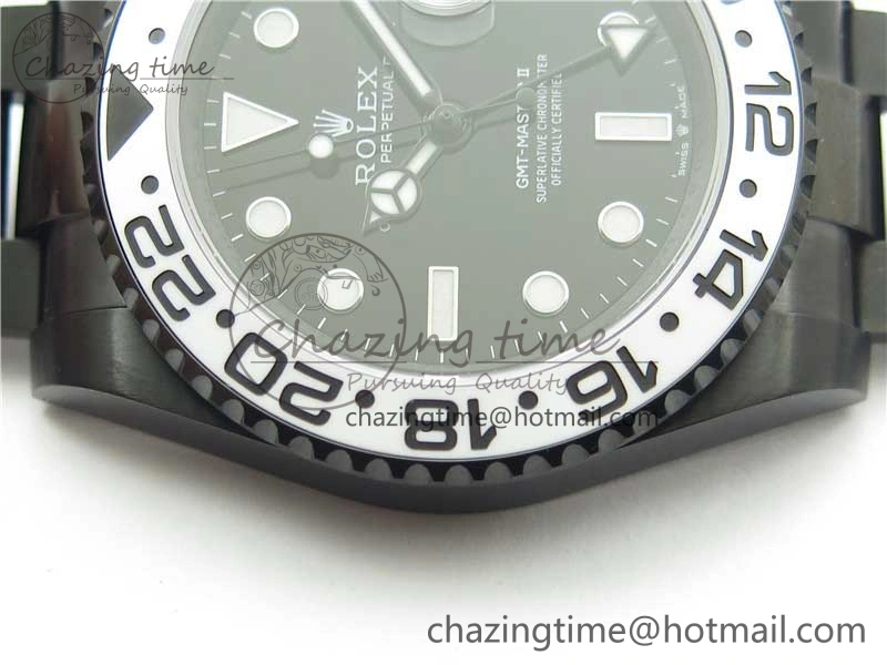GMT-Master II Oreo PVD White Ceramic Bezel VRF 1:1 Best Edition Black Dial SA3186 CHS V2