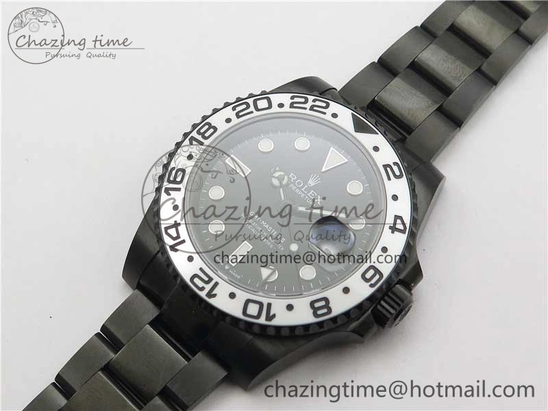 GMT-Master II Oreo PVD White Ceramic Bezel VRF 1:1 Best Edition Black Dial SA3186 CHS V2