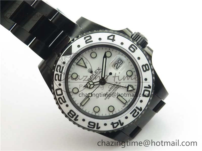 GMT-Master II Oreo PVD White Ceramic Bezel VRF 1:1 Best Edition White Dial SA3186 CHS V2