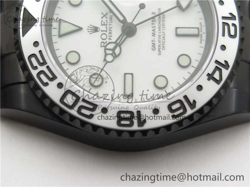 GMT-Master II Oreo PVD White Ceramic Bezel VRF 1:1 Best Edition White Dial SA3186 CHS V2