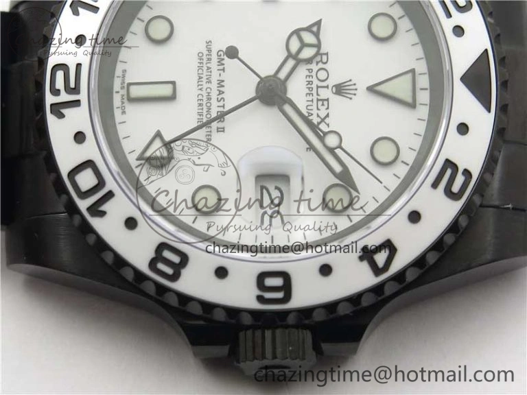 GMT-Master II Oreo PVD White Ceramic Bezel VRF 1:1 Best Edition White Dial SA3186 CHS V2