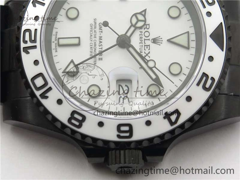 GMT-Master II Oreo PVD White Ceramic Bezel VRF 1:1 Best Edition White Dial SA3186 CHS V2