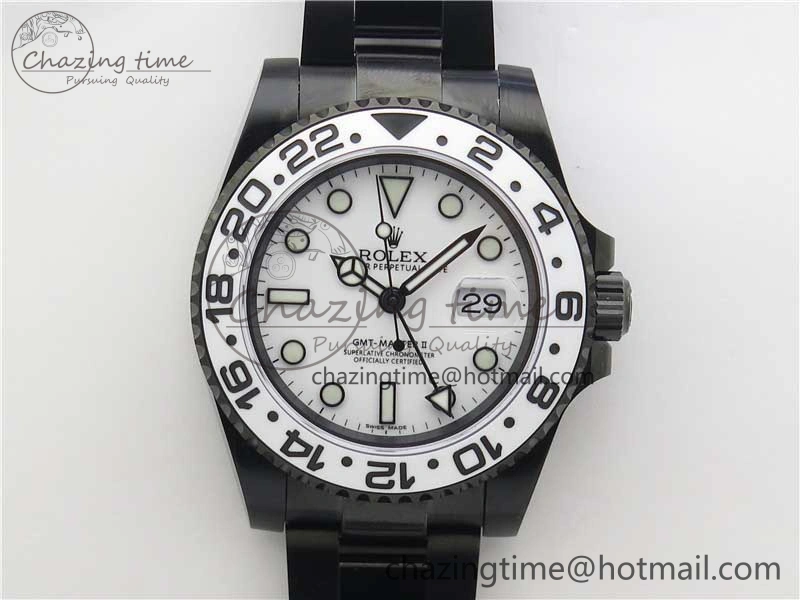 GMT-Master II Oreo PVD White Ceramic Bezel VRF 1:1 Best Edition White Dial SA3186 CHS V2