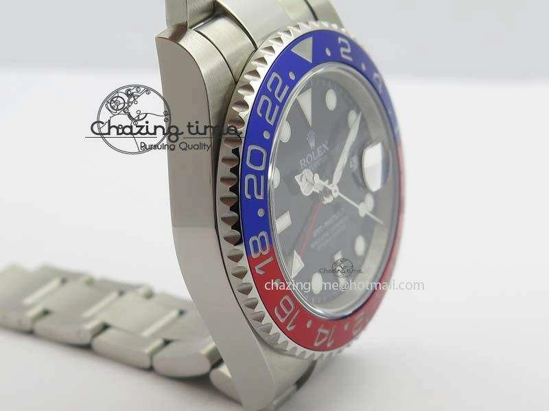 GMT-Master II SS Bp-Maker 116719 BLRO Black Dial On SS Bracelet A3186