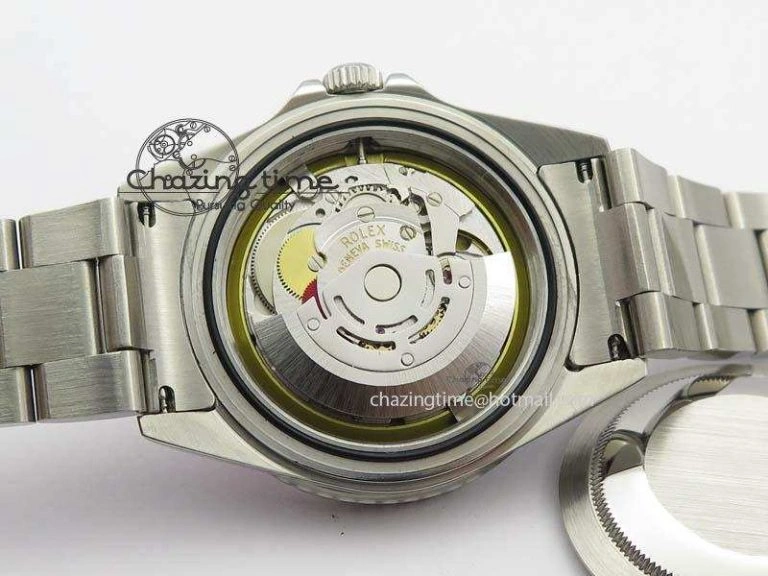 GMT-Master SS Bp-Maker Blue Red Bezel Black Dial On SS Bracelet A3186