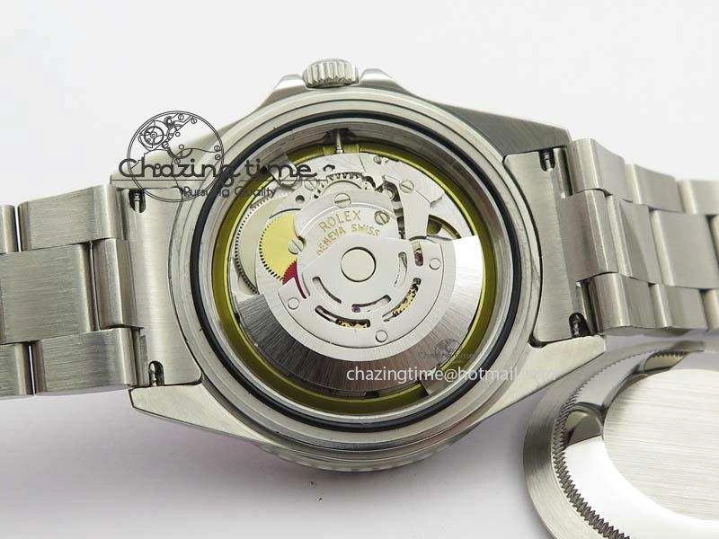 GMT-Master SS Bp-Maker Blue Red Bezel Black Dial On SS Bracelet A3186