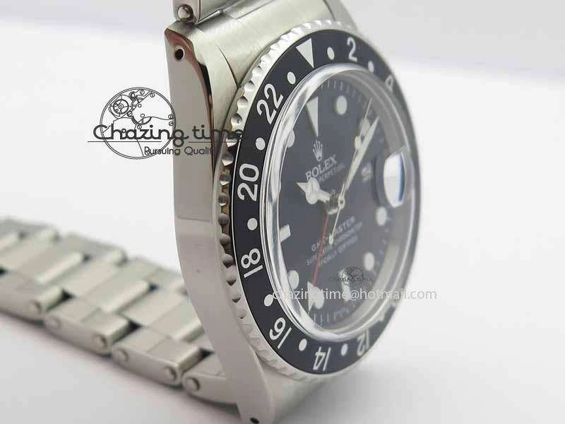 GMT-Master Vintage 1675 SS BP Best Edition Black Bezel White Markers A2813