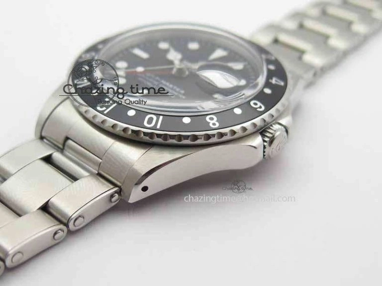 GMT-Master Vintage 1675 SS BP Best Edition Black Bezel White Markers A2813