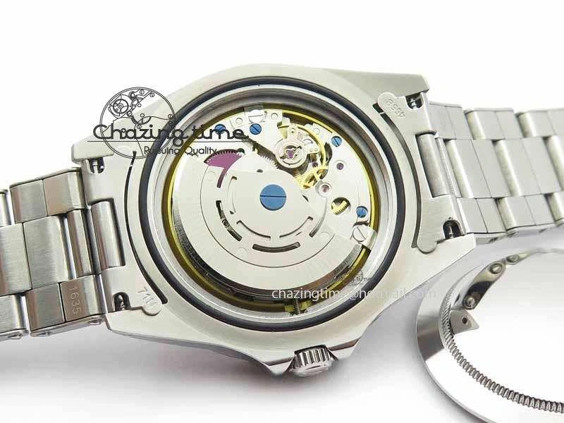 GMT-Master Vintage 1675 SS BP Best Edition Black Red Bezel Patina Markers A2813