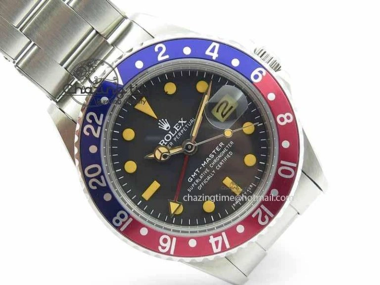 GMT-Master Vintage 1675 SS BP Best Edition Blue Red Bezel A1570