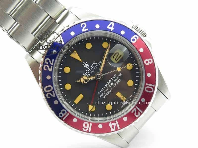 GMT-Master Vintage 1675 SS BP Best Edition Blue Red Bezel A1570