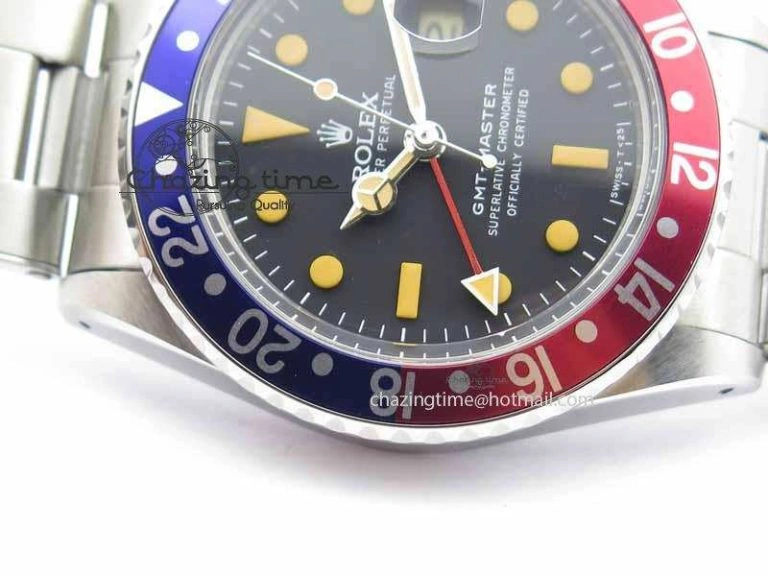 GMT-Master Vintage 1675 SS BP Best Edition Blue Red Bezel A1570