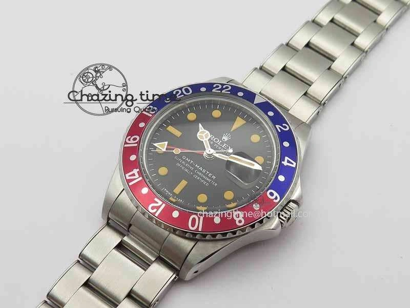 GMT-Master Vintage 1675 SS BP Best Edition Blue Red Bezel A1570