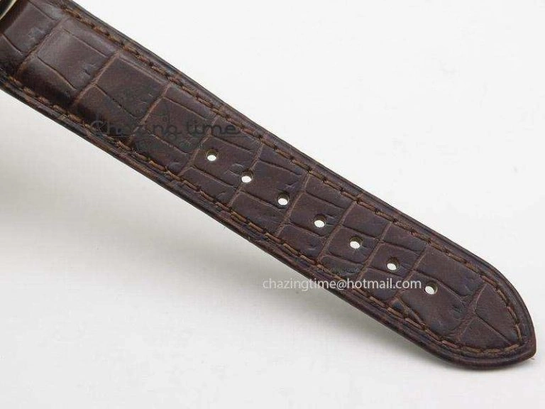 Globemaster Master Chronometer RG V6F Best Edition White Dial On Brown Leather Strap A8900
