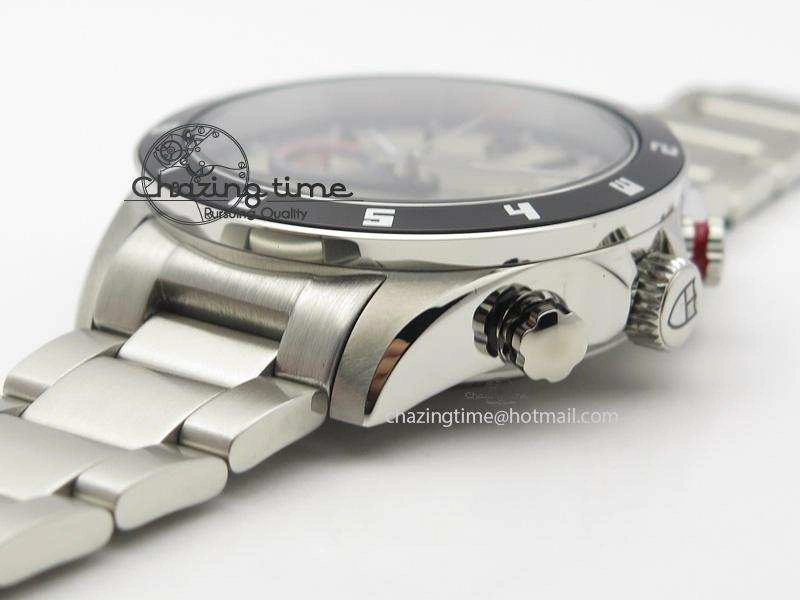 GranTour Flyback SS Grey Dial On SS Bracelet A7750