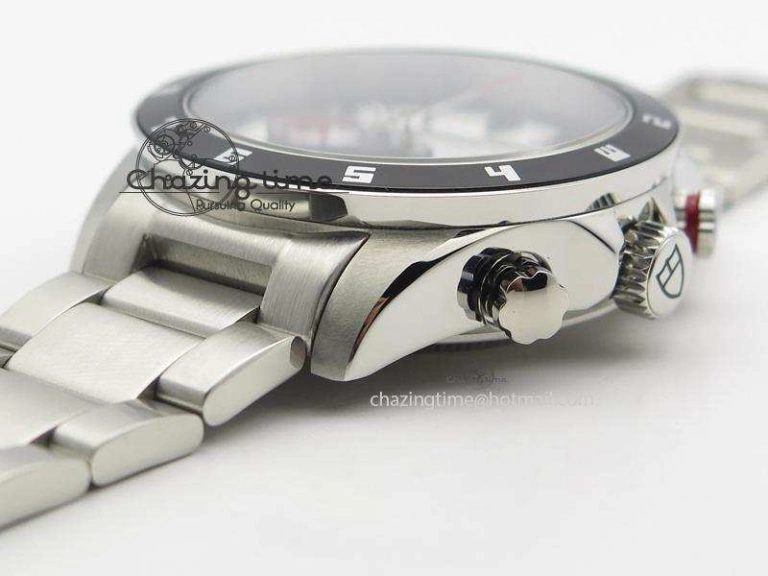 GranTour Flyback SS White Dial On SS Bracelet A7750