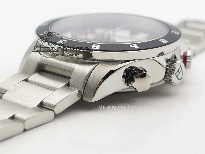 GranTour Flyback SS White Dial On SS Bracelet A7750