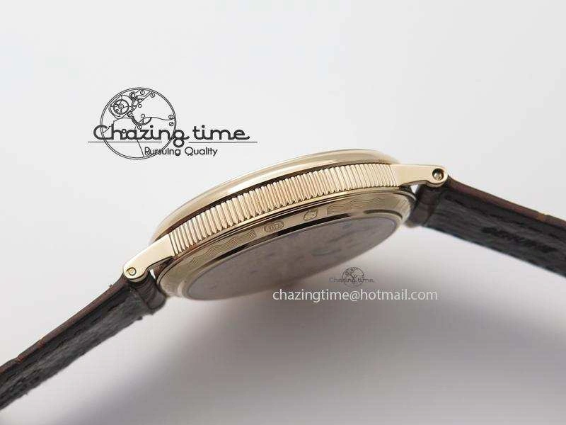 Grand Complication Tourbillon RG AXF White Dial On Brown Leather Strap