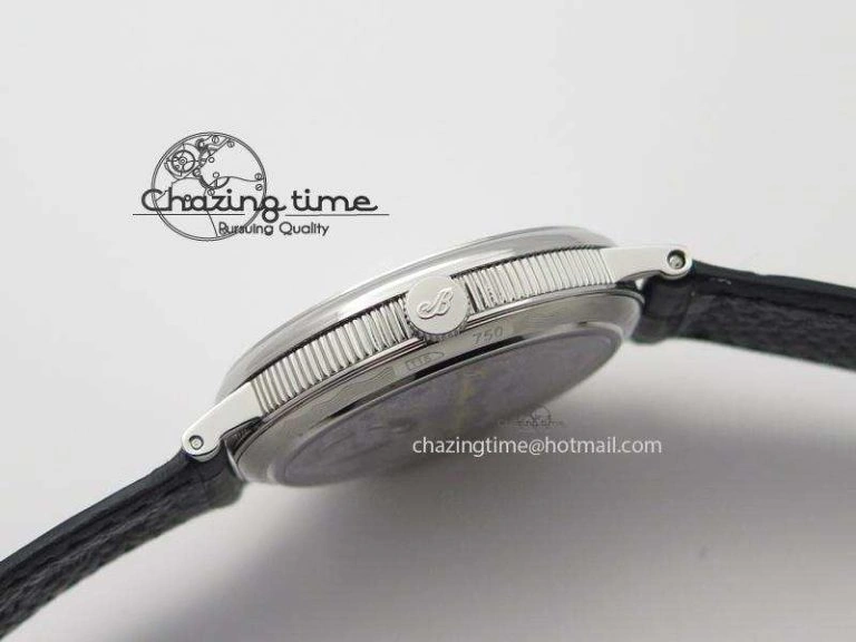 Grand Complication Tourbillon SS AXF White Dial On Black Leather Strap