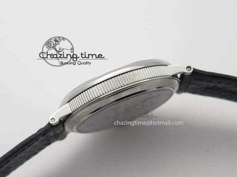 Grand Complication Tourbillon SS AXF White Dial On Black Leather Strap