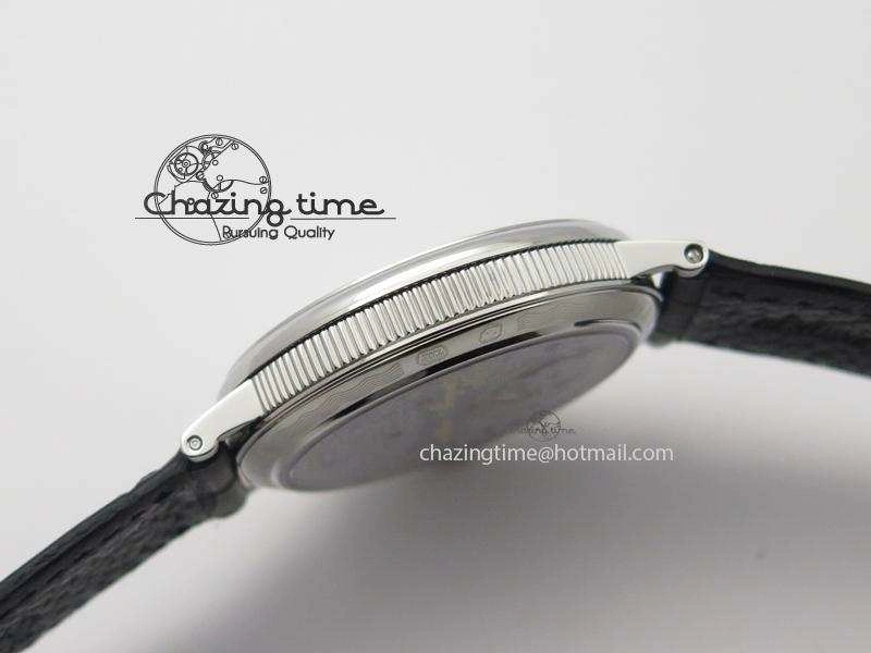 Grand Complication Tourbillon SS AXF White Dial On Black Leather Strap