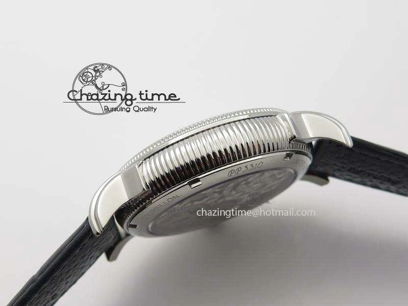 Grand Complications AXF Best Edition SS White Dial On Black Leather Strap