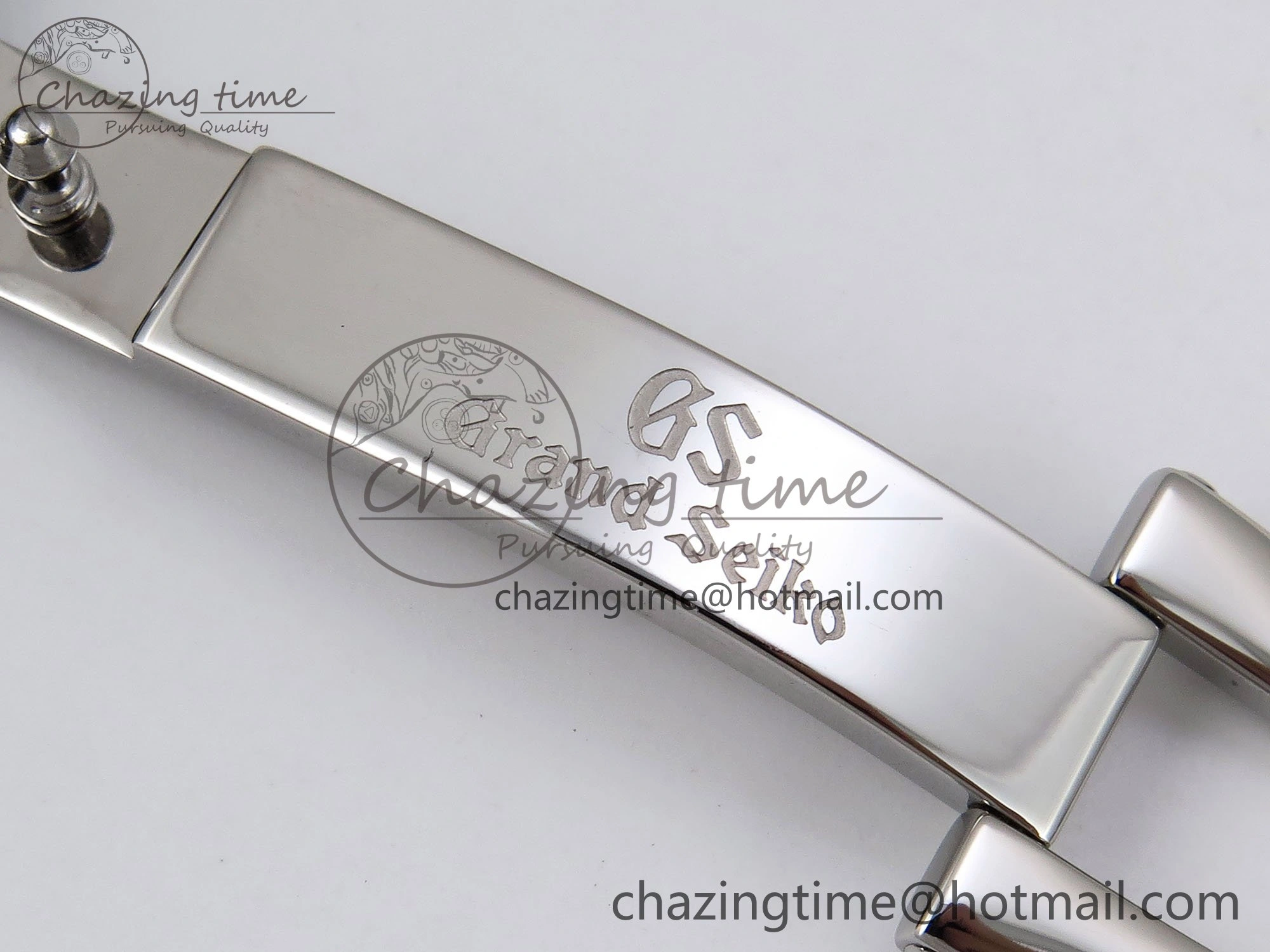 Grand Seiko Elegance Automatic SS GSF 1:1 Best Edition Cream Dial on Brown Leather Strap NH34
