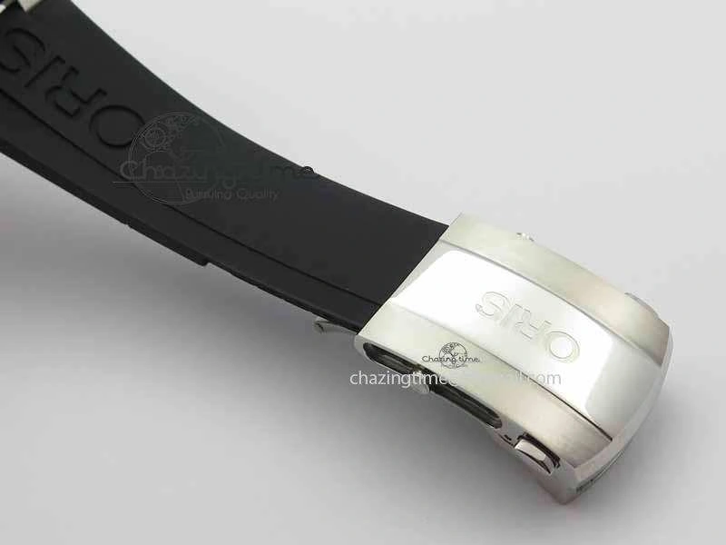Great Barrier Reef Limited Edition II SS Black Dial On Black Rubber Strap A2836