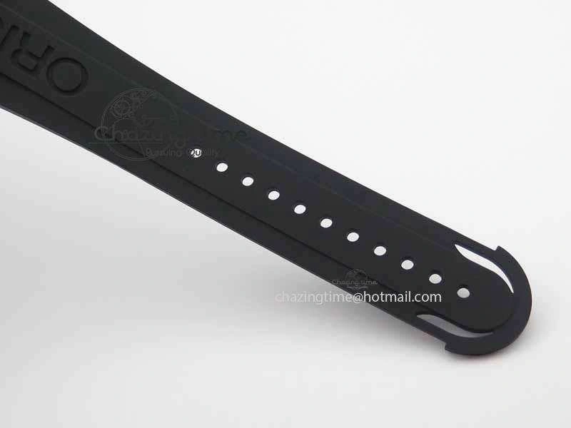 Great Barrier Reef Limited Edition II SS Black Dial On Black Rubber Strap A2836