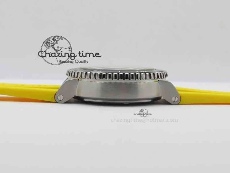 Great Barrier Reef Limited Edition II SS Blue Dial On Yellow Rubber Strap A2836
