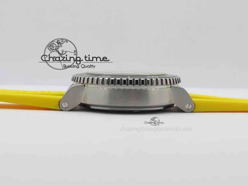 Great Barrier Reef Limited Edition II SS Blue Dial On Yellow Rubber Strap A2836