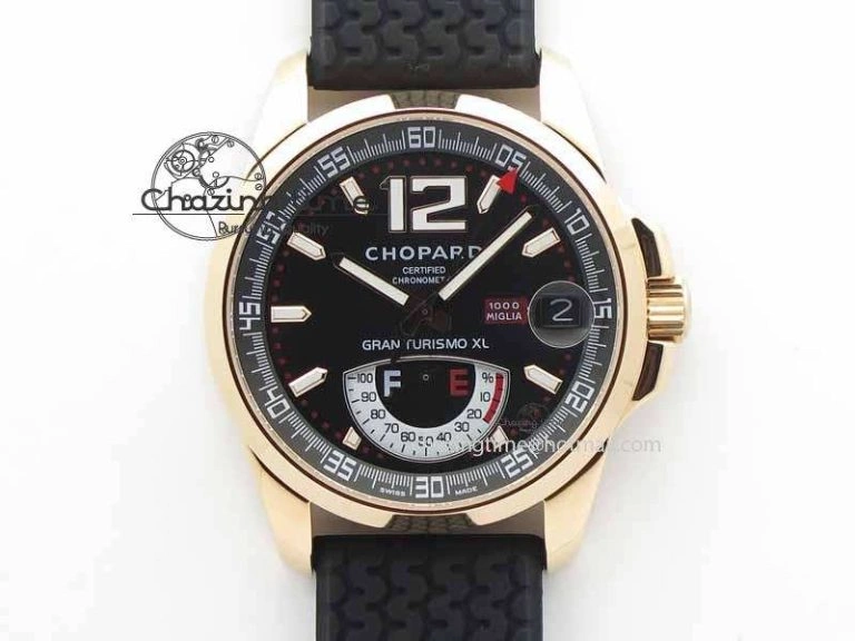 HAPPY SPORT AUTOMATIC RG 36MM YYF 1:1 BEST EDITION WHITE DIAL ON RED LEATHER STRAP A2892