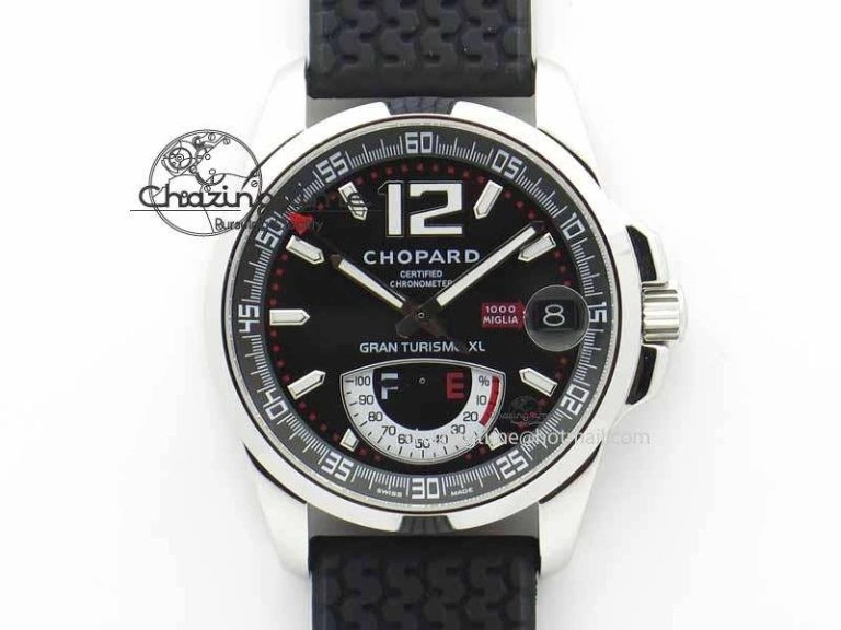 HAPPY SPORT AUTOMATIC SS 36MM CRYSTAL YYF 1:1 BEST EDITION WHITE DIAL ON GREEN LEATHER STRAP A2892