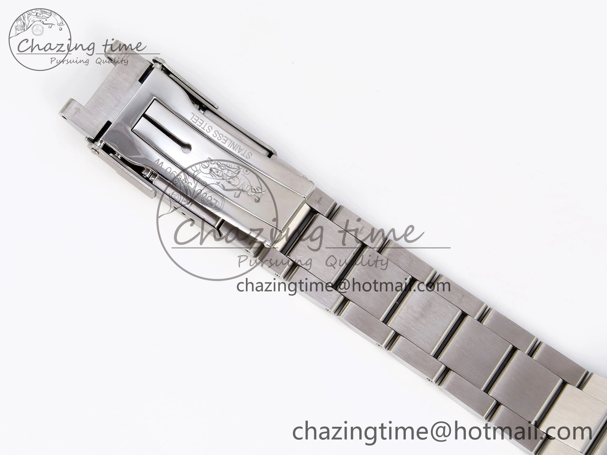 HYDROCONQUEST 43MM SS BLUE CERAMIC BEZEL XF 1:1 BEST EDITION BLUE DIAL ON SS BRACELET L888