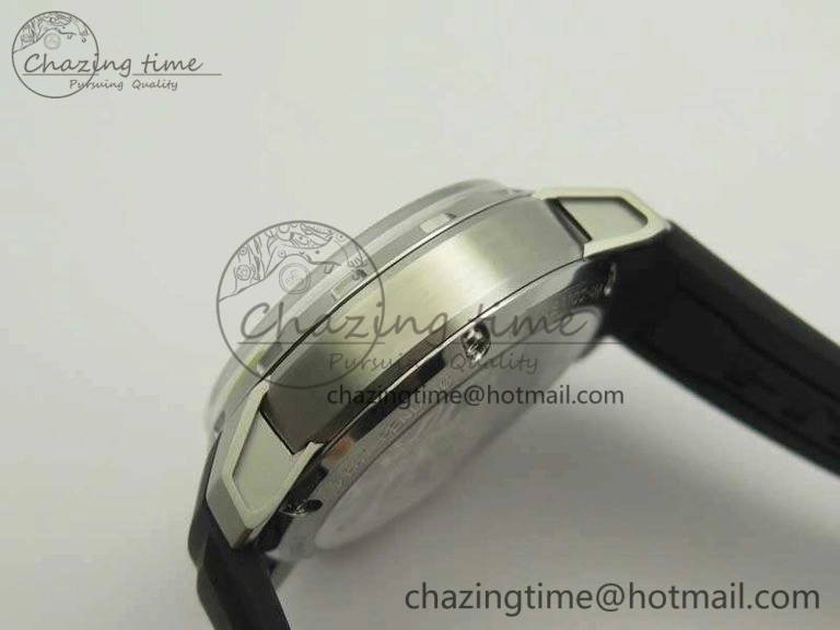 HYT SS CYF White Dial Black Crown On Black Rubber Strap Asian Movement HTY Cal.101