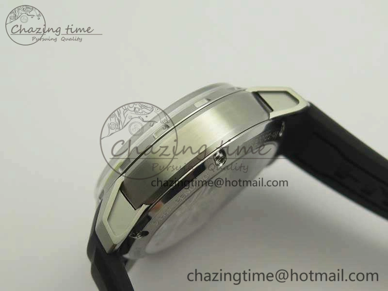 HYT SS CYF White Dial Black Crown On Black Rubber Strap Asian Movement HTY Cal.101