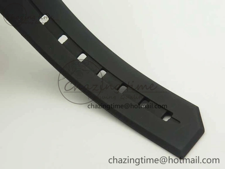 HYT SS CYF White Dial Black Crown On Black Rubber Strap Asian Movement HTY Cal.101