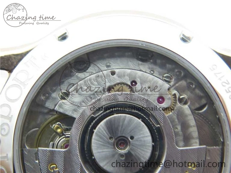 Happy Sport Automatic RG 36mm ZF 1:1 Best Edition White Dial on Red Leather Strap A2892