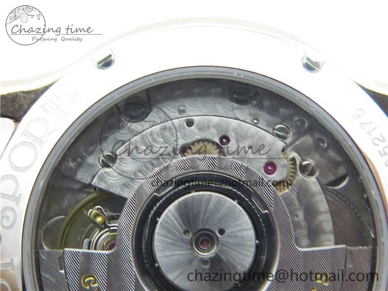 Happy Sport Automatic RG 36mm ZF 1:1 Best Edition White Dial on Red Leather Strap A2892