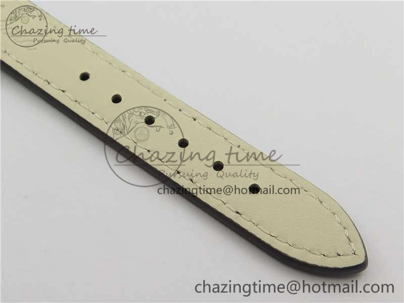 Happy Sport Mini RG ZF MOP Dial on Black Leather Strap Swiss ETA 955.112