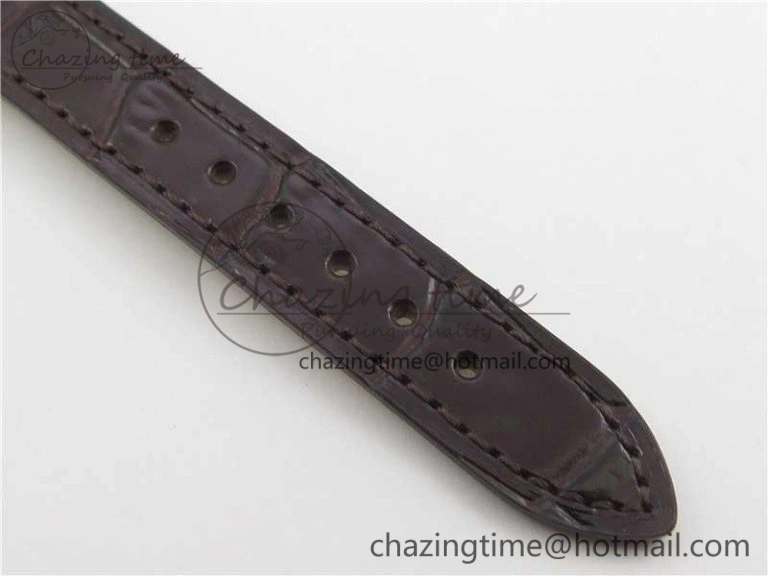 Happy Sport Mini RG ZF MOP Dial on Black Leather Strap Swiss ETA 955.112